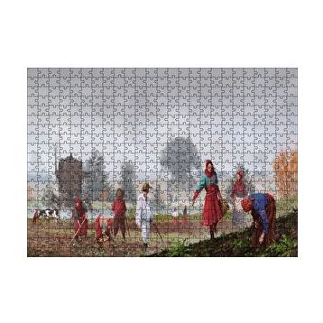 Cakapuzzle Jakub Rozalkinin 1920 Serisinden Görsel 120 Parça Ahşap Puzzle