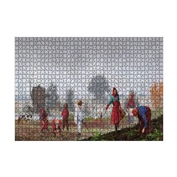 Cakapuzzle Jakub Rozalkinin 1920 Serisinden Görsel 120 Parça Ahşap Puzzle