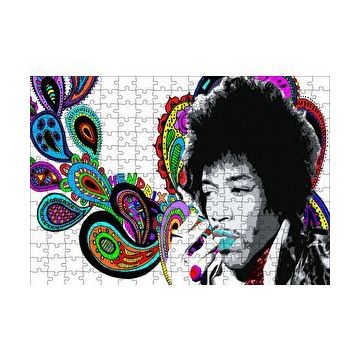 Cakapuzzle Jimi Hendrix Soyut Şekiller 255 Parça Puzzle