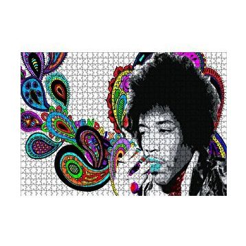 Cakapuzzle Jimi Hendrix Soyut Şekiller 255 Parça Puzzle