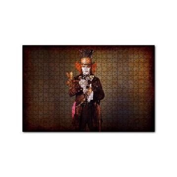 Cakapuzzle Johnny Depp Alice Harikalar Diyarında 120 Parça Ahşap Puzzle