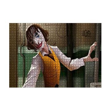 Cakapuzzle Joker Dansı Çizim Görseli 120 Parça Puzzle