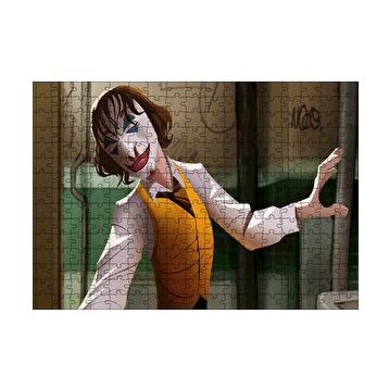 Cakapuzzle Joker Dansı Çizim Görseli 120 Parça Puzzle