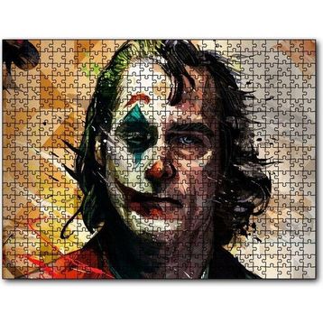 Cakapuzzle Joker Dijital Yağlıboya Sanat 255 Parça Puzzle