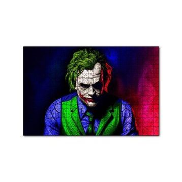 Cakapuzzle Joker İllüstrasyon Sanatı Görseli 120 Parça Puzzle