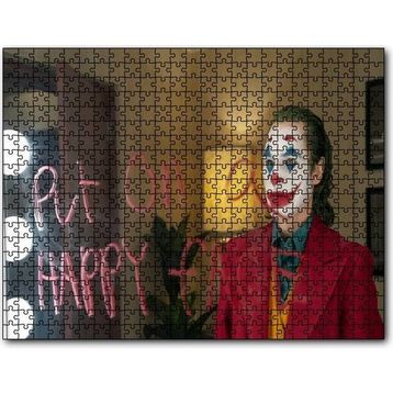 Cakapuzzle Joker Mutlu Bi Yüz Takın 255 Parça Mdf Puzzle