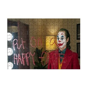 Cakapuzzle Joker Mutlu Bi Yüz Takın 255 Parça Mdf Puzzle