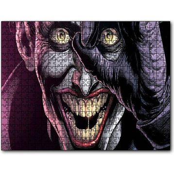 Cakapuzzle Joker Şakacı Gülüşü Görseli 255 Parça Puzzle