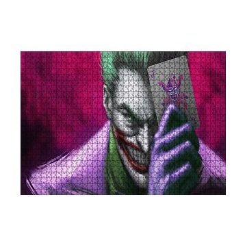 Cakapuzzle Joker Ve Joker Kartı Yağlı Boya Görseli 120 Parça Ahşap Puzzle