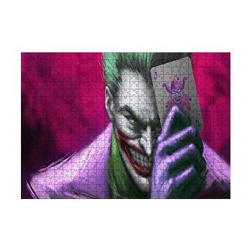 Cakapuzzle Joker Ve Joker Kartı Yağlı Boya Görseli 120 Parça Ahşap Puzzle