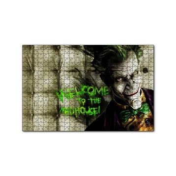 Cakapuzzle Joker Welcome To The Madhouse Palyaço 255 Parça Puzzle