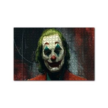Cakapuzzle Joker Yakın Plan Yüz Çizim 120 Parça Puzzle