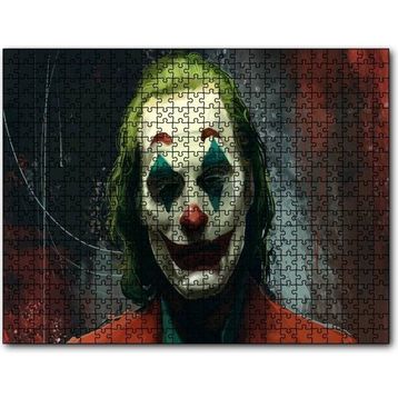 Cakapuzzle Joker Yakın Plan Yüz Çizim 120 Parça Puzzle