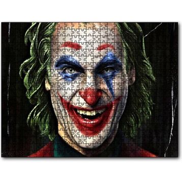 Cakapuzzle Joker Yakın Plan Yüz Çizim 120 Parça Puzzle