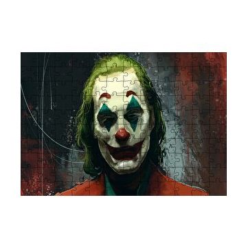 Cakapuzzle Joker Yakın Plan Yüz Çizim 120 Parça Puzzle