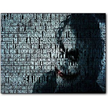 Cakapuzzle Joker Yüzü ve Replikleri 255 Parça Puzzle
