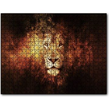 Cakapuzzle Judah Aslanı Fantastik Çizim 255 Parça Puzzle
