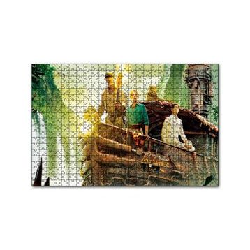 Cakapuzzle Jumanji Vahşi Orman Güvertede Maceracılar 120 Parça Ahşap Puzzle