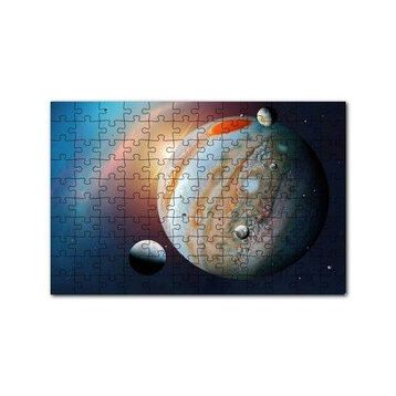 Cakapuzzle Jüpiter ve Uyduları 120 Parça Ahşap Puzzle