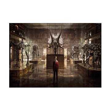 Cakapuzzle Jurassic World Kayıp Krallık İskelet Müzesi 120 Parça Ahşap Puzzle