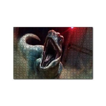 Cakapuzzle Jurassic World Velociraptor Blue 120 Parça Ahşap Puzzle