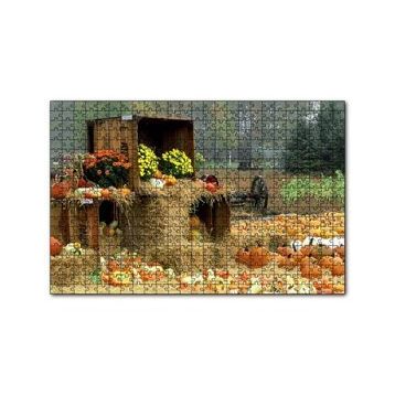 Cakapuzzle Kabaklar Samanlar ve Kasalar 120 Parça Ahşap Puzzle