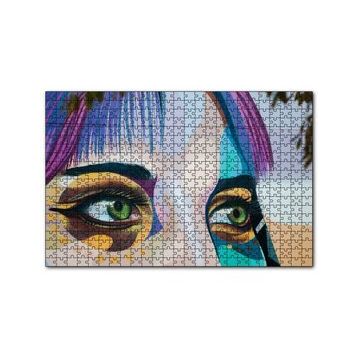 Cakapuzzle Kadın Gözü Boyama 120 Parça Puzzle