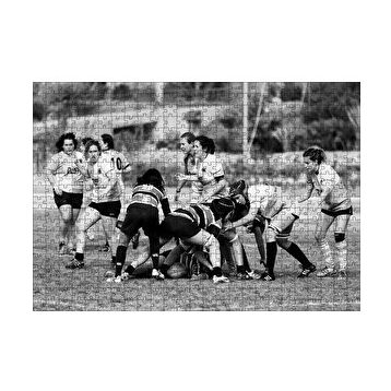 Cakapuzzle Kadın Ve Spor Evrimi Görseli 120 Parça Ahşap Puzzle