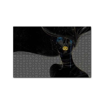 Cakapuzzle Kadın ve Takımyıldızlar 120 Parça Ahşap Puzzle