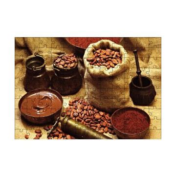 Cakapuzzle Kahve Çikolata Makine 120 Parça Puzzle