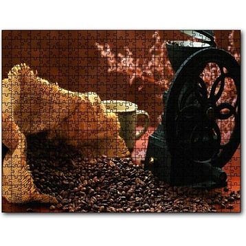 Cakapuzzle Kahve Kahve Çekme Makinesı 120 Parça Puzzle