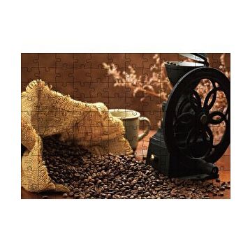 Cakapuzzle Kahve Kahve Çekme Makinesı 120 Parça Puzzle