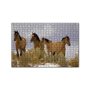 Cakapuzzle Kahve Rengi Atlar 120 Parça Puzzle
