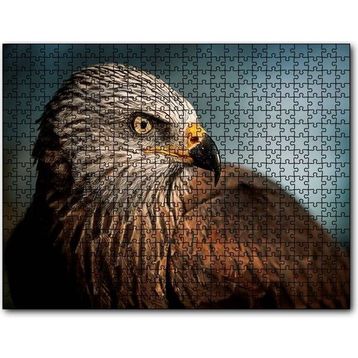 Cakapuzzle Kahverengi Doğan Kuşu 120 Parça Puzzle