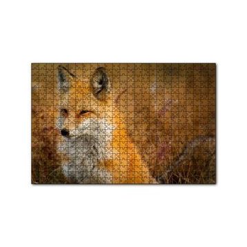 Cakapuzzle Kahverengi Tilki ve Çayırlar 255 Parça Puzzle