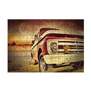 Cakapuzzle Kamyonet Klasik 120 Parça Ahşap Puzzle