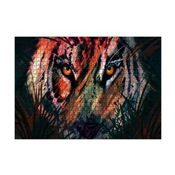 Cakapuzzle Kaplan Dijital Sanat Görseli 120 Parça Puzzle