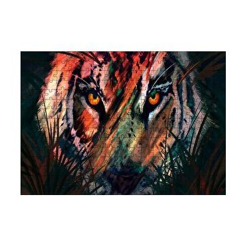 Cakapuzzle Kaplan Dijital Sanat Görseli 120 Parça Puzzle