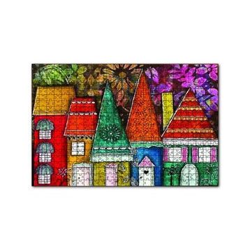 Cakapuzzle Kaprisli Ev Boyama 120 Parça Ahşap Puzzle