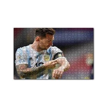 Cakapuzzle Kaptan Messi Arjantin Milli Şampiyonu 120 Parça Ahşap Puzzle