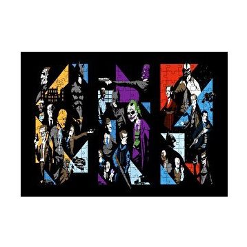 Cakapuzzle Kara Şövalye Sanat Afişi 120 Parça Puzzle