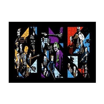 Cakapuzzle Kara Şövalye Sanat Afişi 120 Parça Puzzle