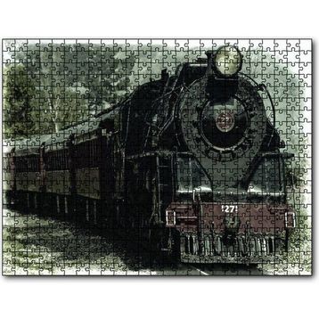 Cakapuzzle Kara Tren 120 Parça Puzzle