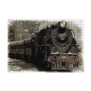 Cakapuzzle Kara Tren 120 Parça Puzzle