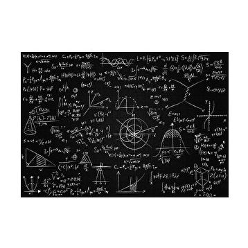 Cakapuzzle Karatahta Üzerinde Yazılı Matematik Denklemleri 120 Parça Ahşap Puzzle