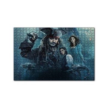 Cakapuzzle Karayip Korsan Jack Sparrow Film 120 Parça Puzzle
