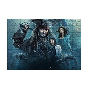 Cakapuzzle Karayip Korsan Jack Sparrow Film 120 Parça Puzzle