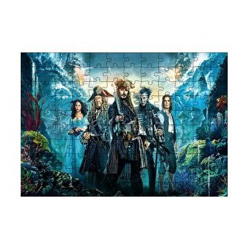 Cakapuzzle Karayip Korsanları Görseli 120 Parça Ahşap Puzzle