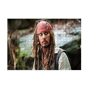 Cakapuzzle Karayip Korsanları Jack Sparrow 120 Parça Puzzle