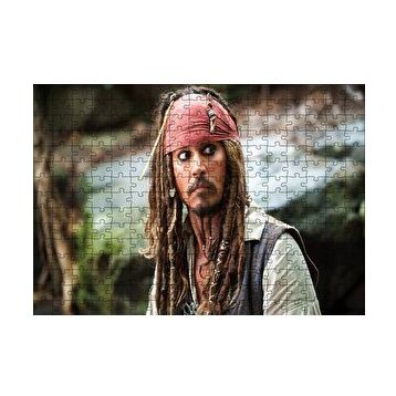 Cakapuzzle Karayip Korsanları Jack Sparrow 120 Parça Puzzle